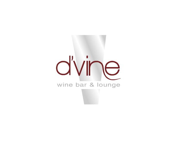 dvine wine bar and lounge branding and logo design by ocreations in pittsburgh