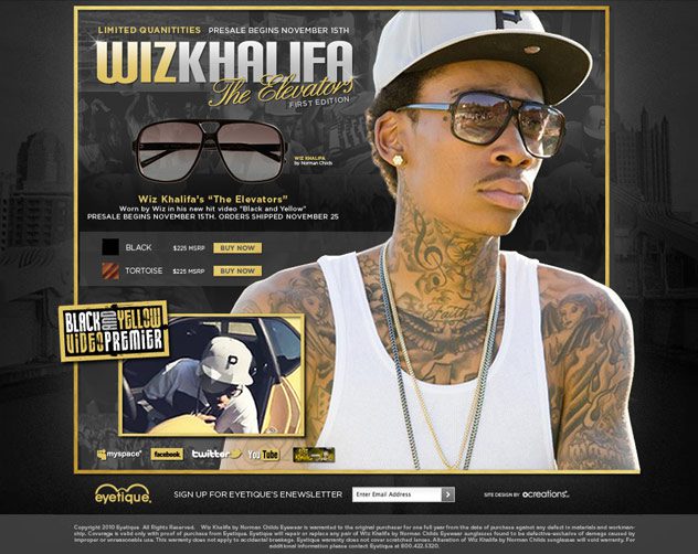 website design by ocreations pittsburgh wiz khalifa by norman childs