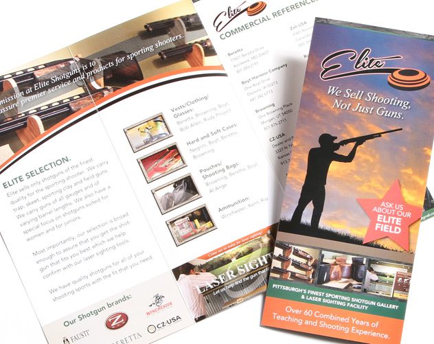 pittsburgh-print-design-elite-shotguns-brochure