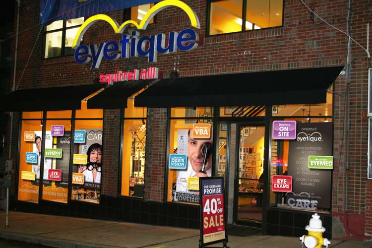 Eyetique Front Window Graphics