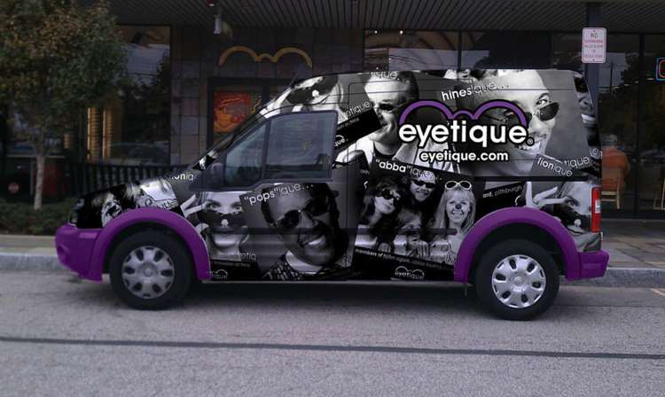 Eyetique Fleet Vehicle Wrap