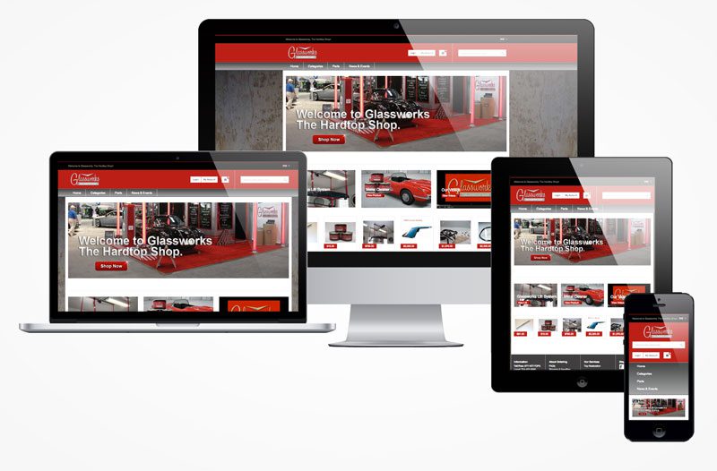 The Hard Top Shop - Ecommerce Site