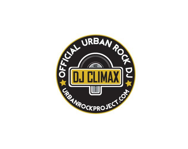DJ Climax Urban Rock Project Logo Design