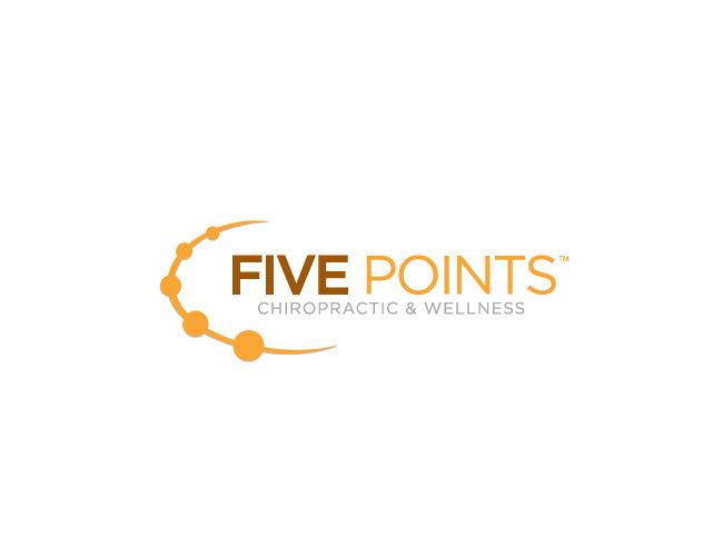 Five Points Chiropractic and Wellness Logo Design