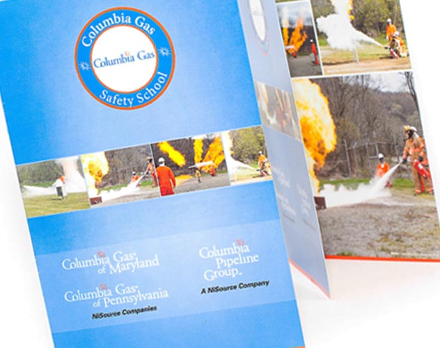 Columbia Gas Pipeline Brochure Design