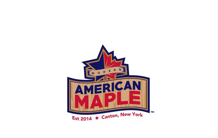 Modern American Maple Logo Design