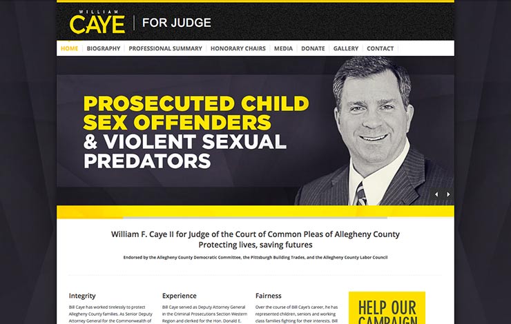 pittsburgh-web-design-caye-for-judge-campaign