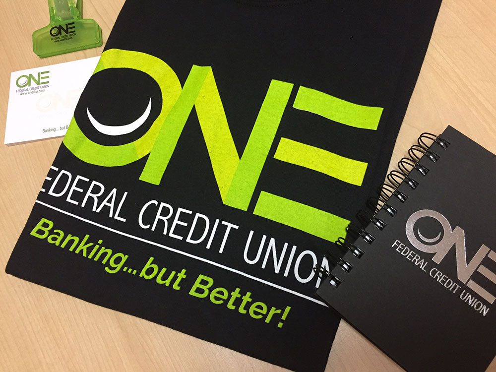 one federal credit union ocreations marketing materials