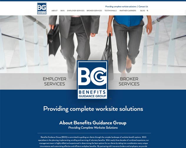Benefits Guidance Group Website