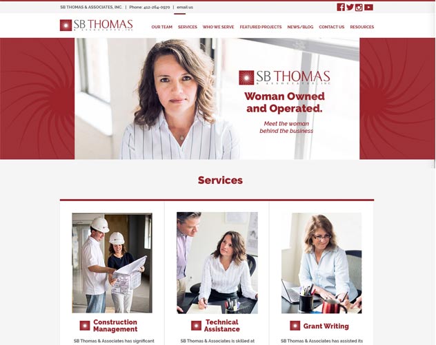 SB Thomas Website