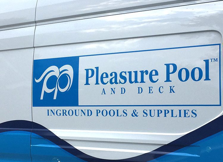 Pleasure Pool Van Graphic