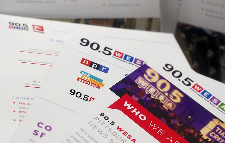 WESA / WYEP Folder & Inserts