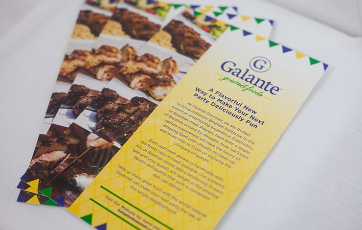 Galante Gourmet Foods Flyer