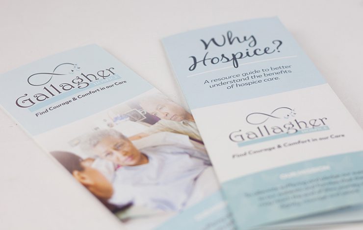 publication gallagher hospice brochures