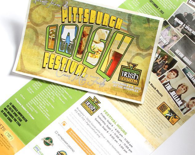 Print Design Pittsburgh Irish Festival