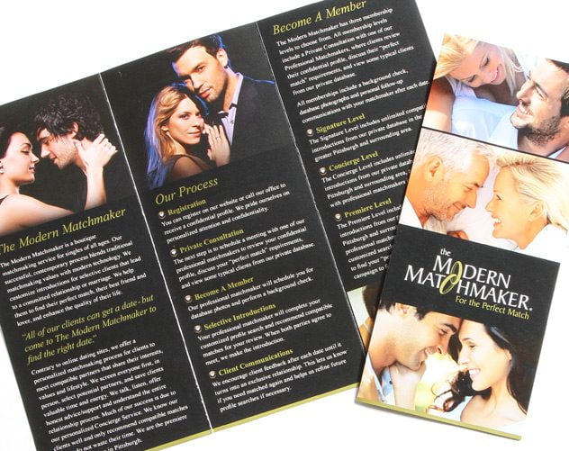 Print Design The Modern Matchmaker