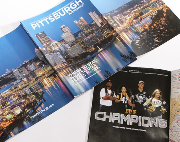 Visit Pittsburgh 2014 Publication Design