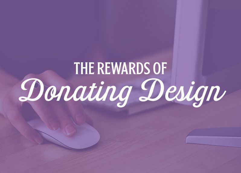 The Rewards of Donating Design