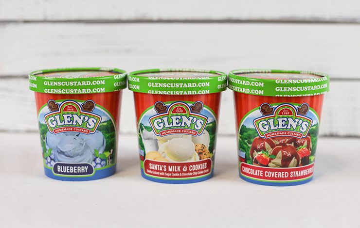 glens custard new labels flavors