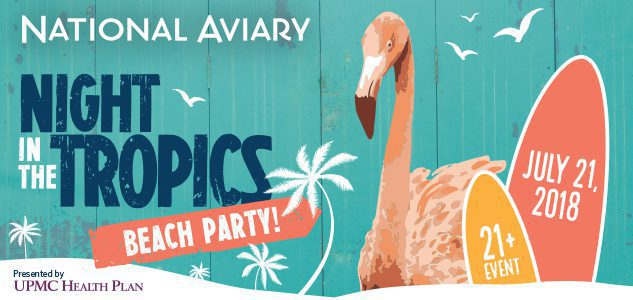 National Aviary Night in the Tropics 2018 Digital Ad