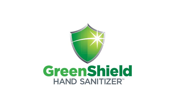 green shield hand sanitizer