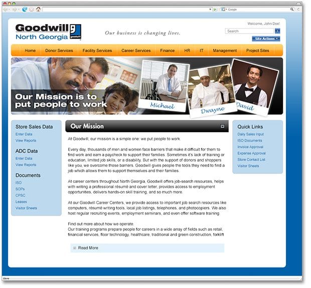 goodwill website design website programming pittsburgh