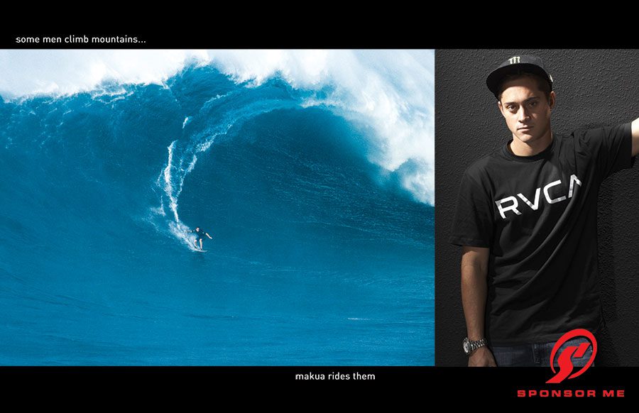 makua rothman surfing advertising