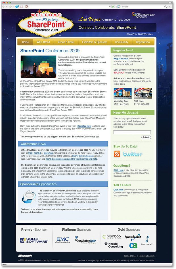microsoft sharepoint website